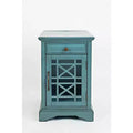 Jofran,Craftsman USB Charging Chairside End Table