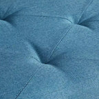 Banc Ottoman Pliable avec Rangement 46/30/15/11.8, Coffre de Rangement, Repose-Pieds en Tissu Lin, Tabourets de Rangement, Ottoman Pliable avec Rangement