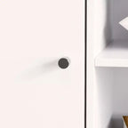 Meuble TV moderne et minimaliste : Meuble console de design moderne avec grand espace de rangement, étagère TV flottante