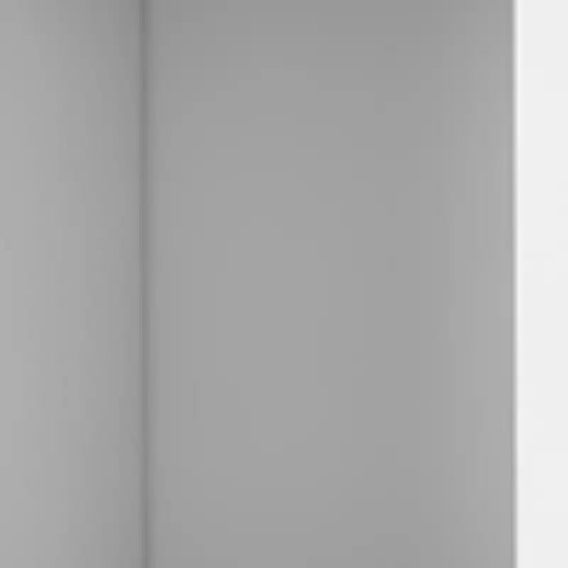 Meuble d'appoint mural 59 en bois blanc avec quatre portes