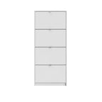 Tvilum, Bright 4 Drawer Shoe Cabinet, White