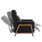 Fauteuil inclinable à dossier basculant